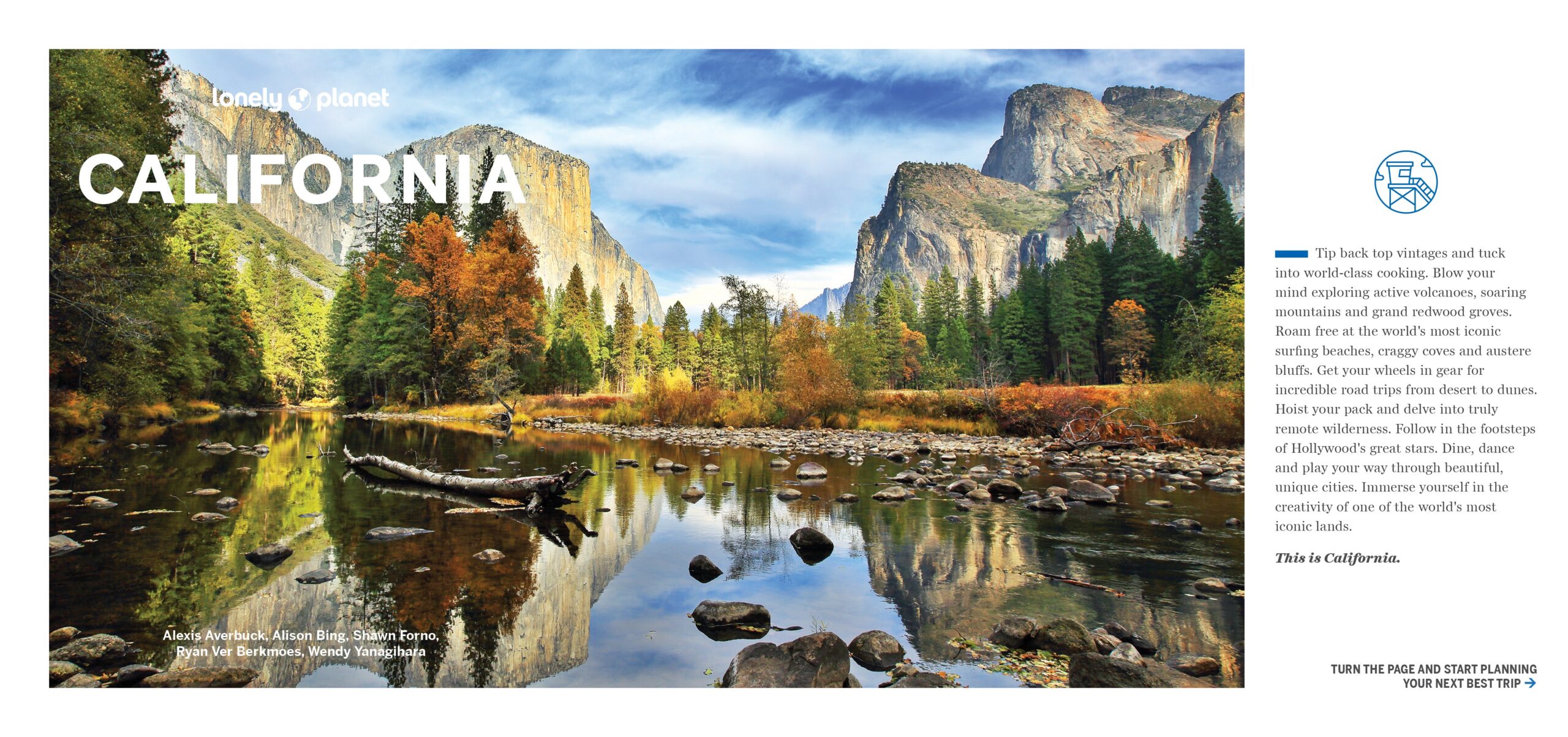Experience California – Lonely Planet (engelsk) – bla i boken