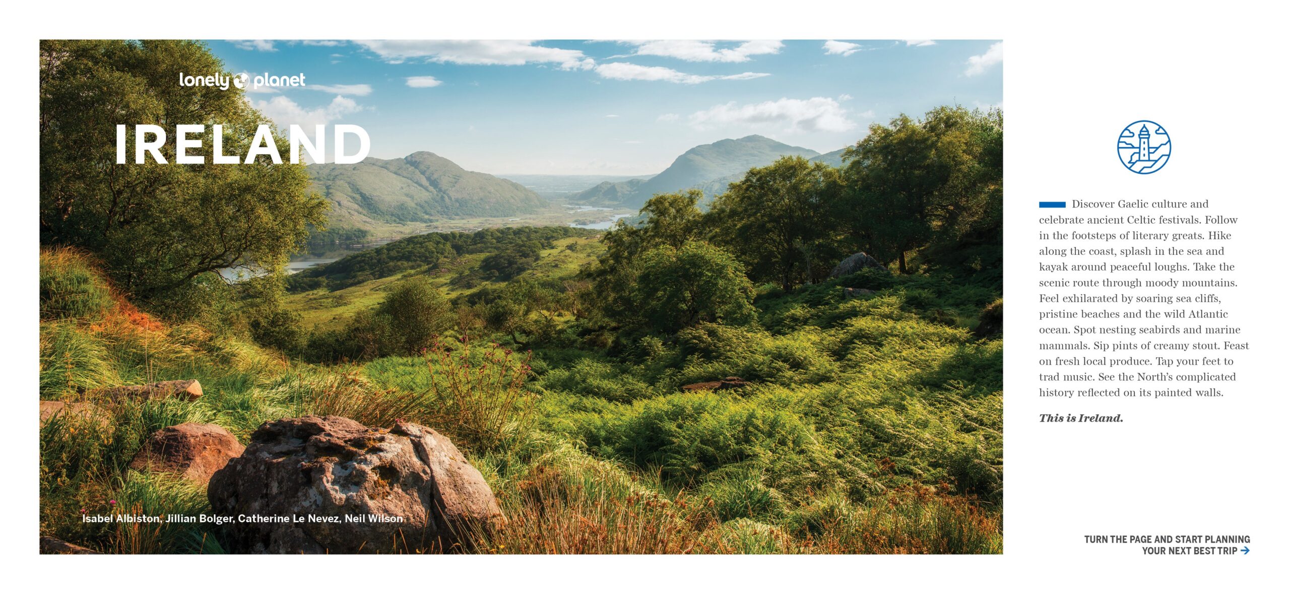 Experience Ireland – Lonely Planet (engelsk) – bla i boken