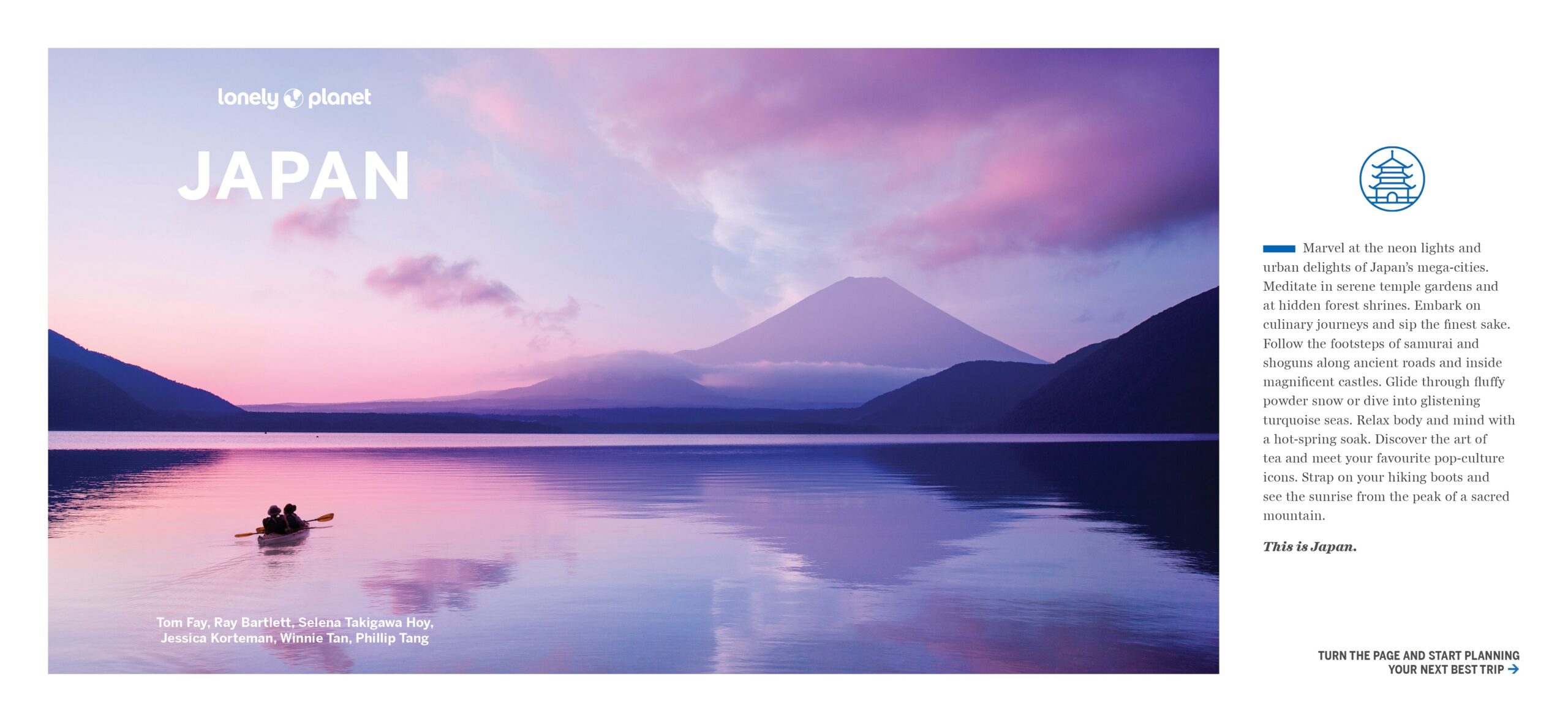 Experience Japan – Lonely Planet (engelsk) – bla i boken
