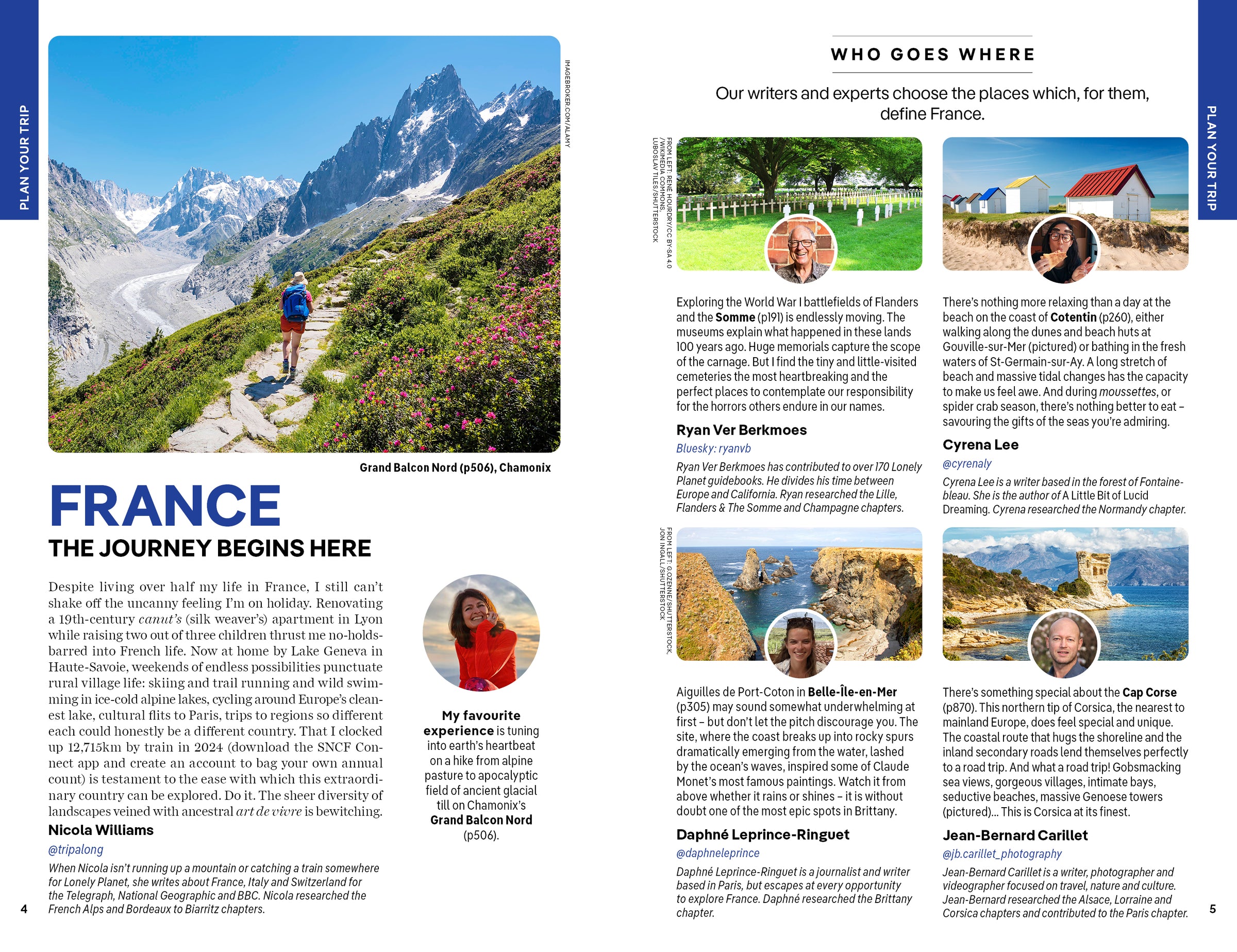 France – Lonely Planet (engelsk) – bla i boken