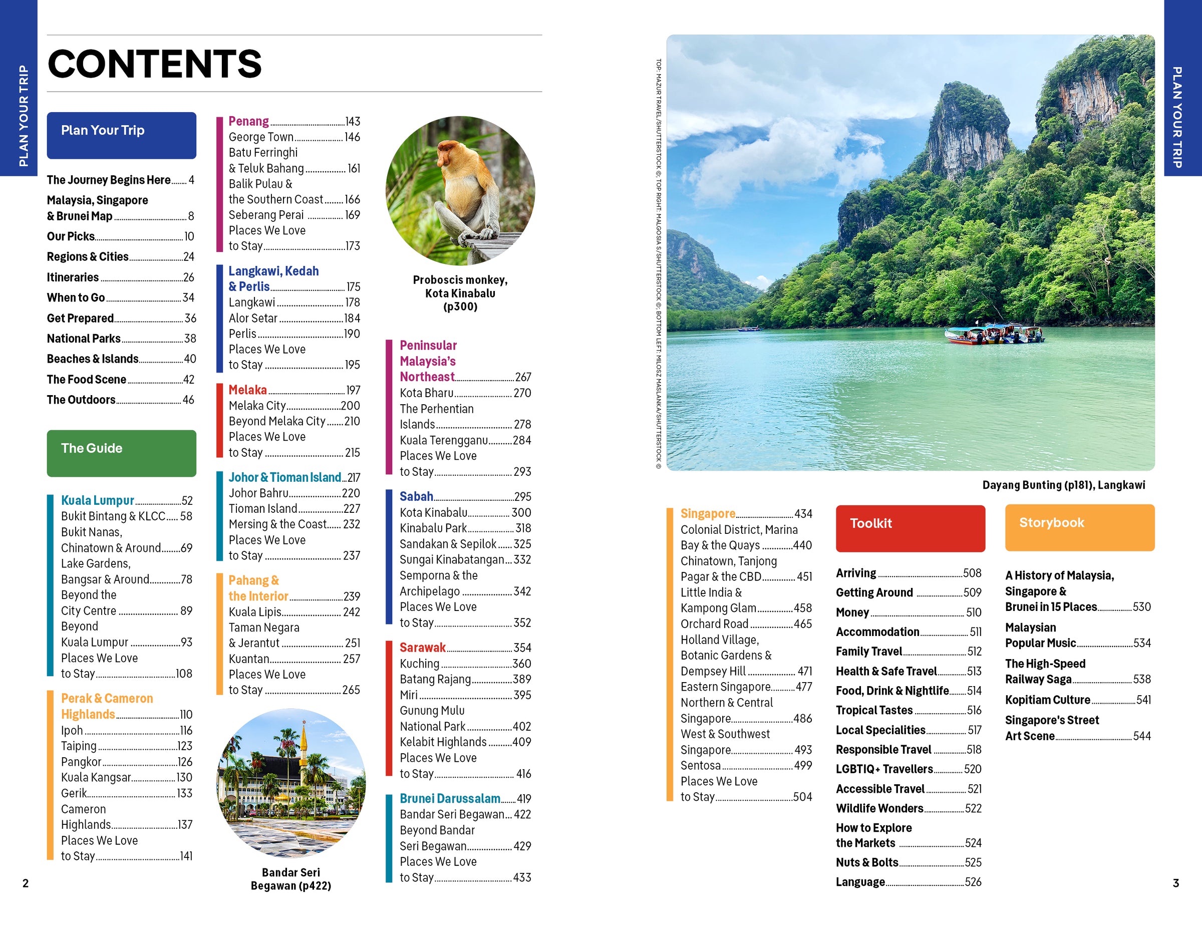Malaysia, Singapore & Brunei – Lonely Planet (engelsk) – bla i boken
