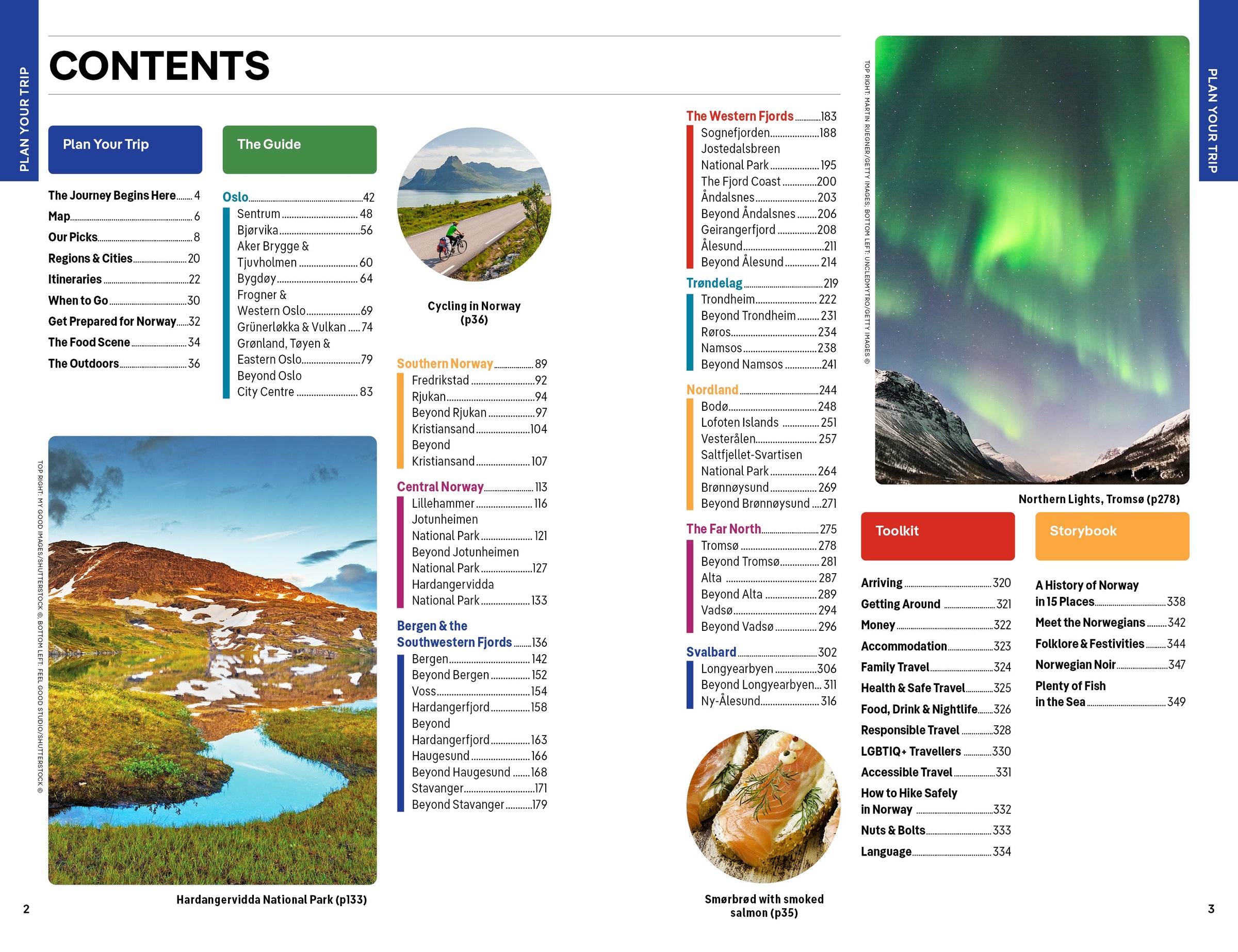 Norway – Lonely Planet (engelsk) – bla i boken