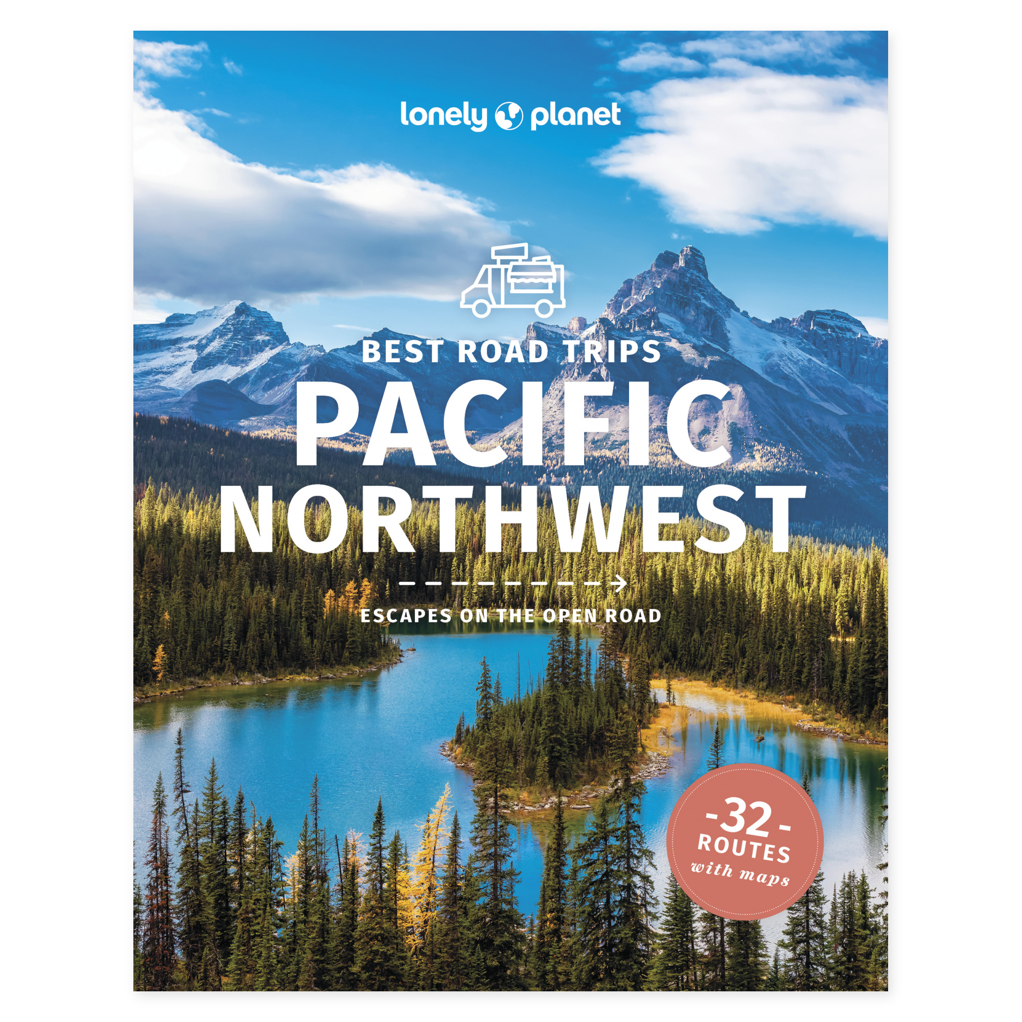 Best Road Trips Pacific Northwest – Lonely Planet (engelsk) – omslag