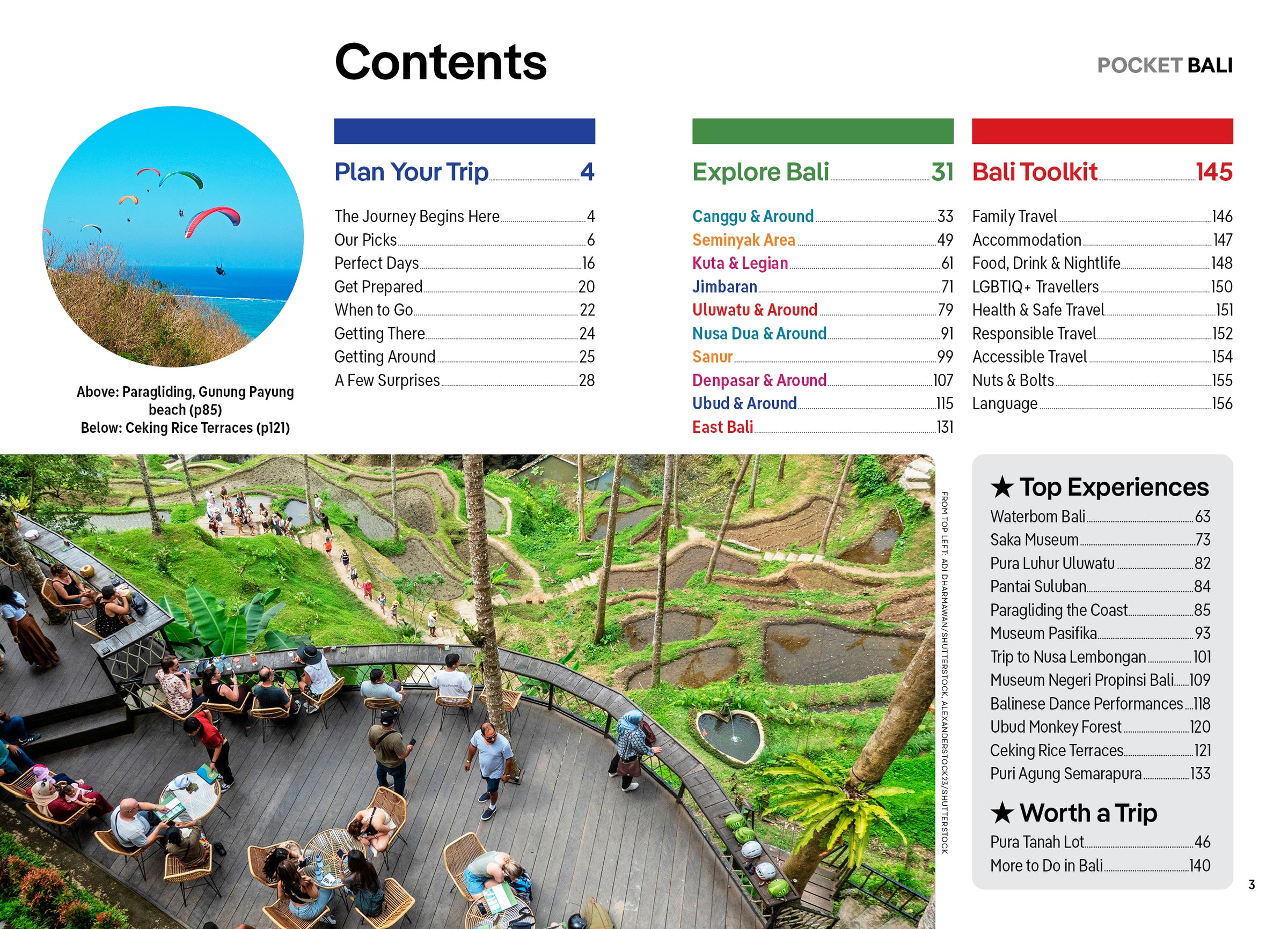 Pocket Bali – Lonely Planet (engelsk) – bla i boken