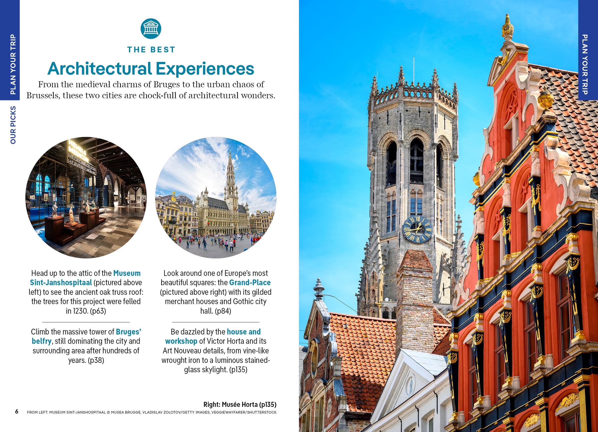 Pocket Bruges & Brussels – Lonely Planet (engelsk) – bla i boken