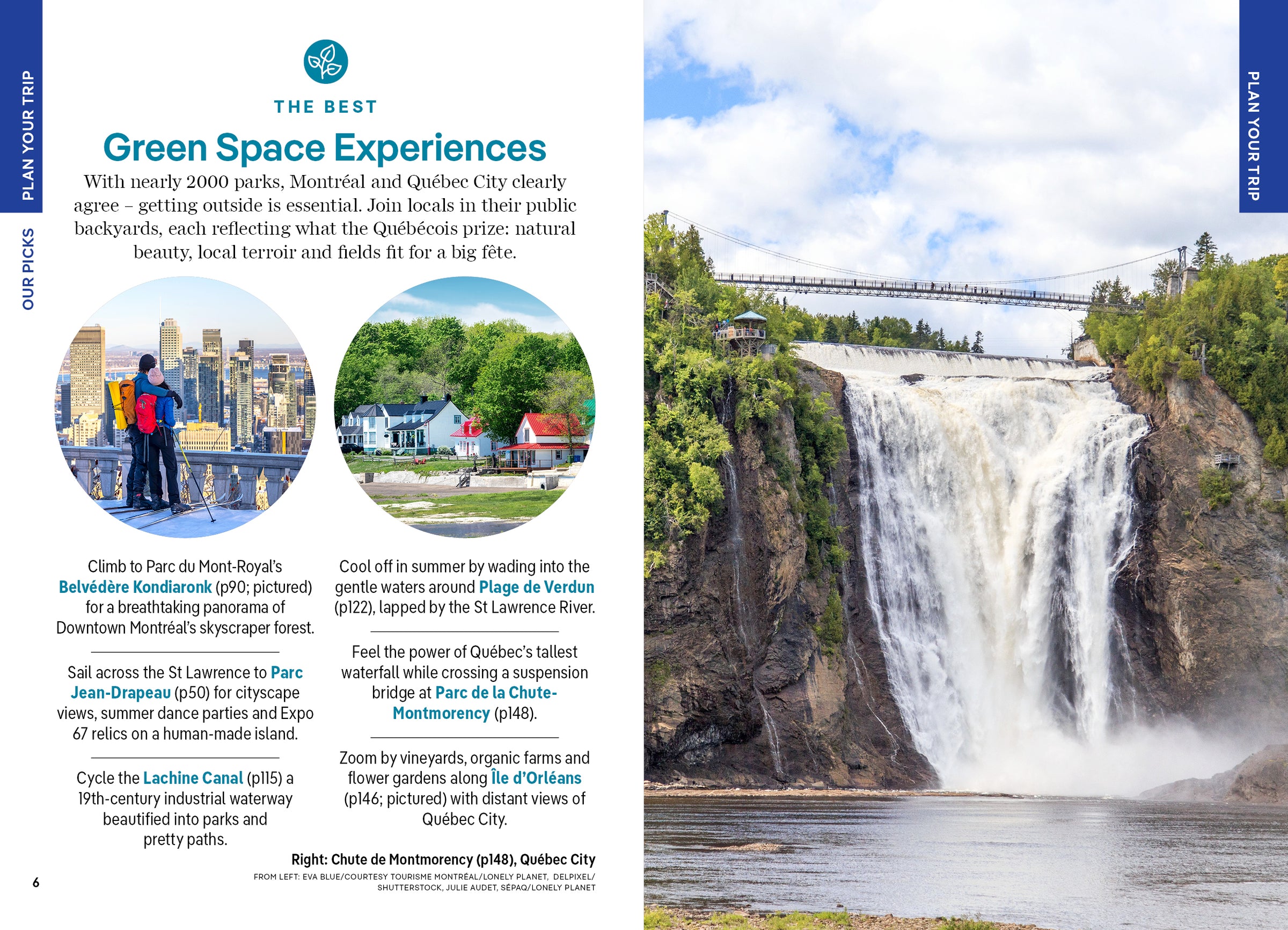 Pocket Montreal & Quebec City – Lonely Planet (engelsk) – bla i boken