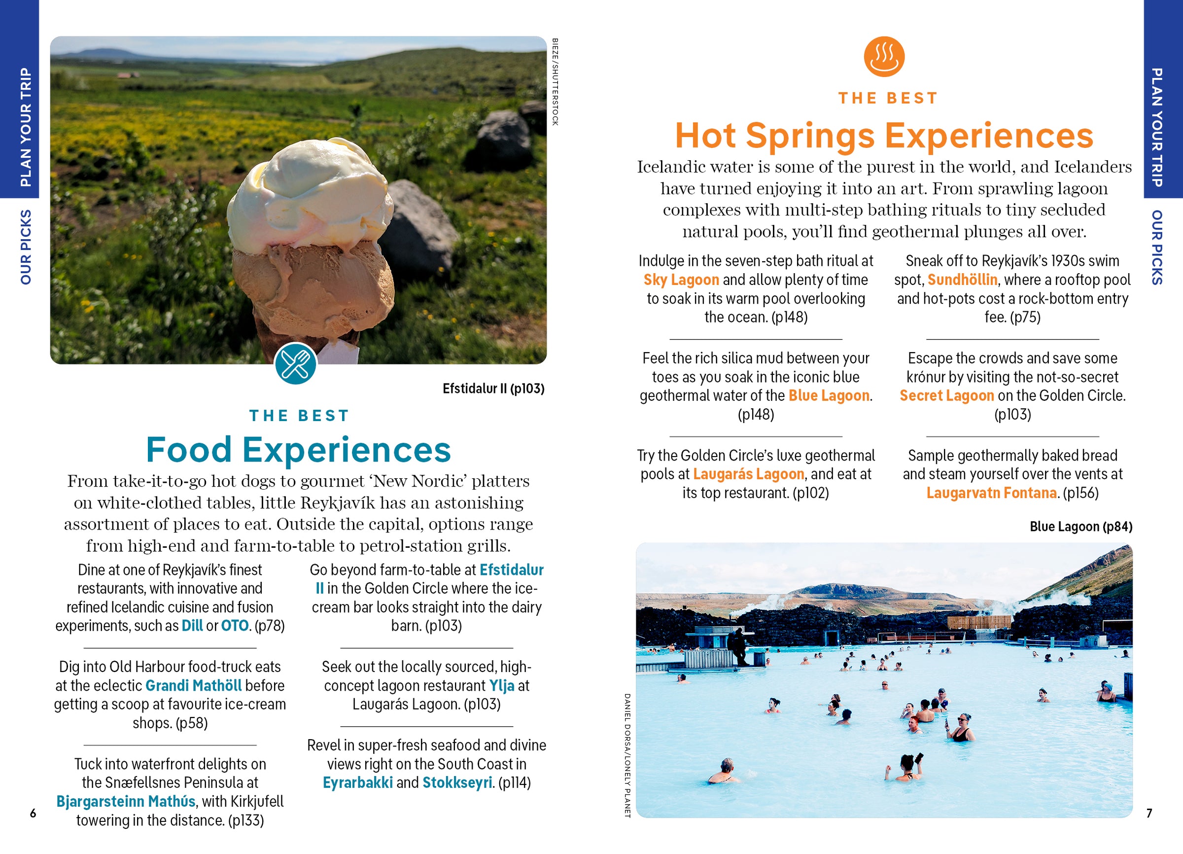 Pocket Reykjavik & Southwest Iceland – Lonely Planet (engelsk) – bla i boken