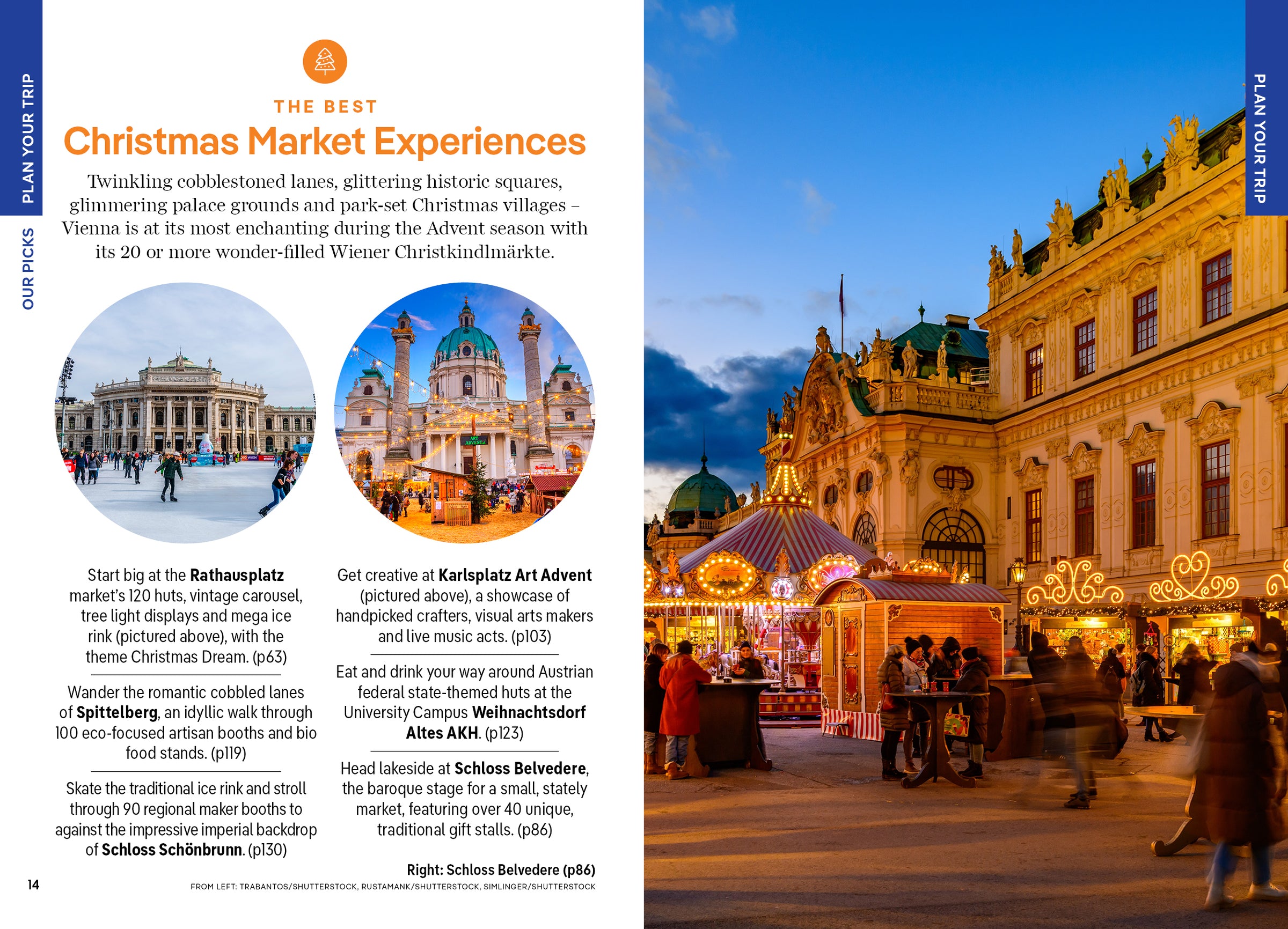 Pocket Vienna – Lonely Planet (engelsk) – bla i boken