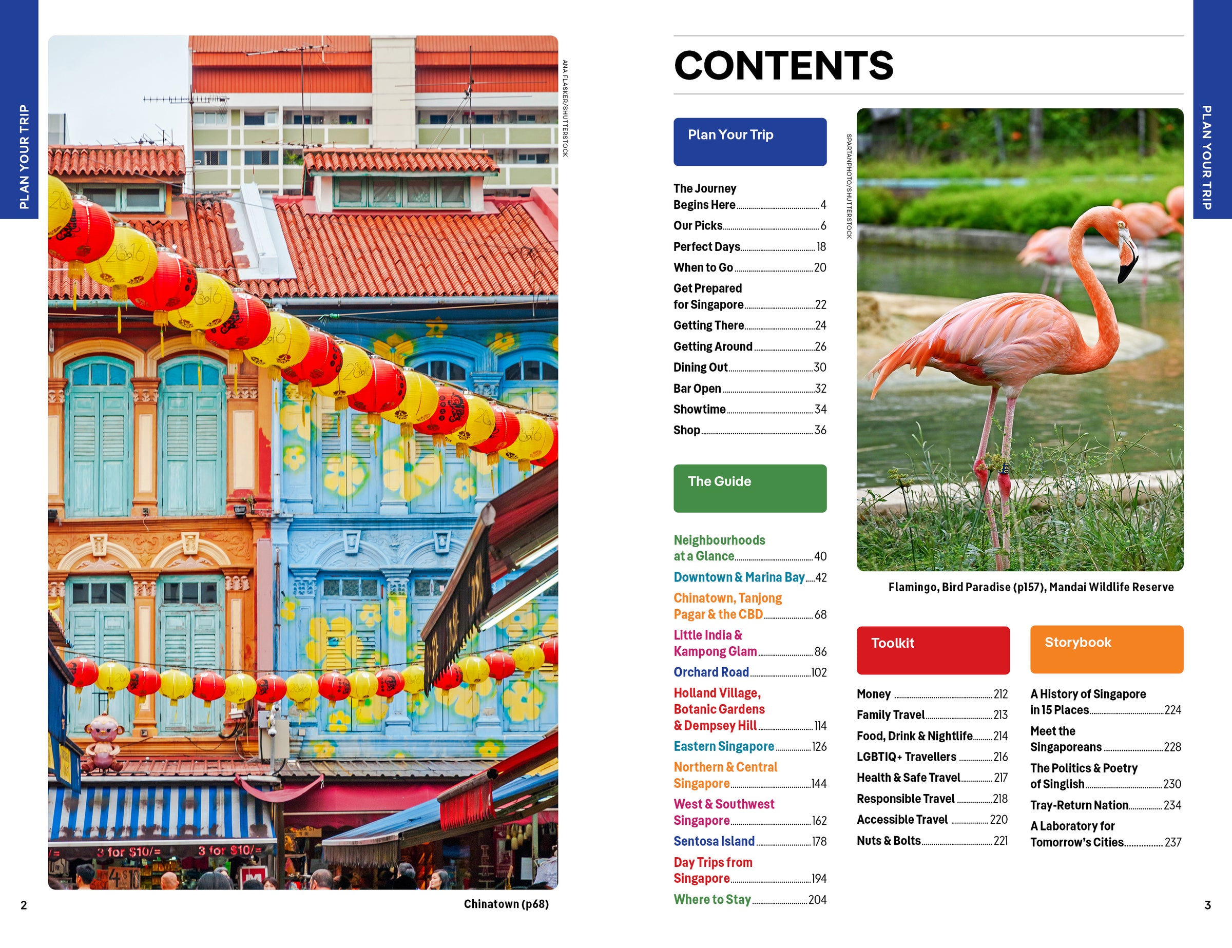 Singapore – Lonely Planet (engelsk) – bla i boken