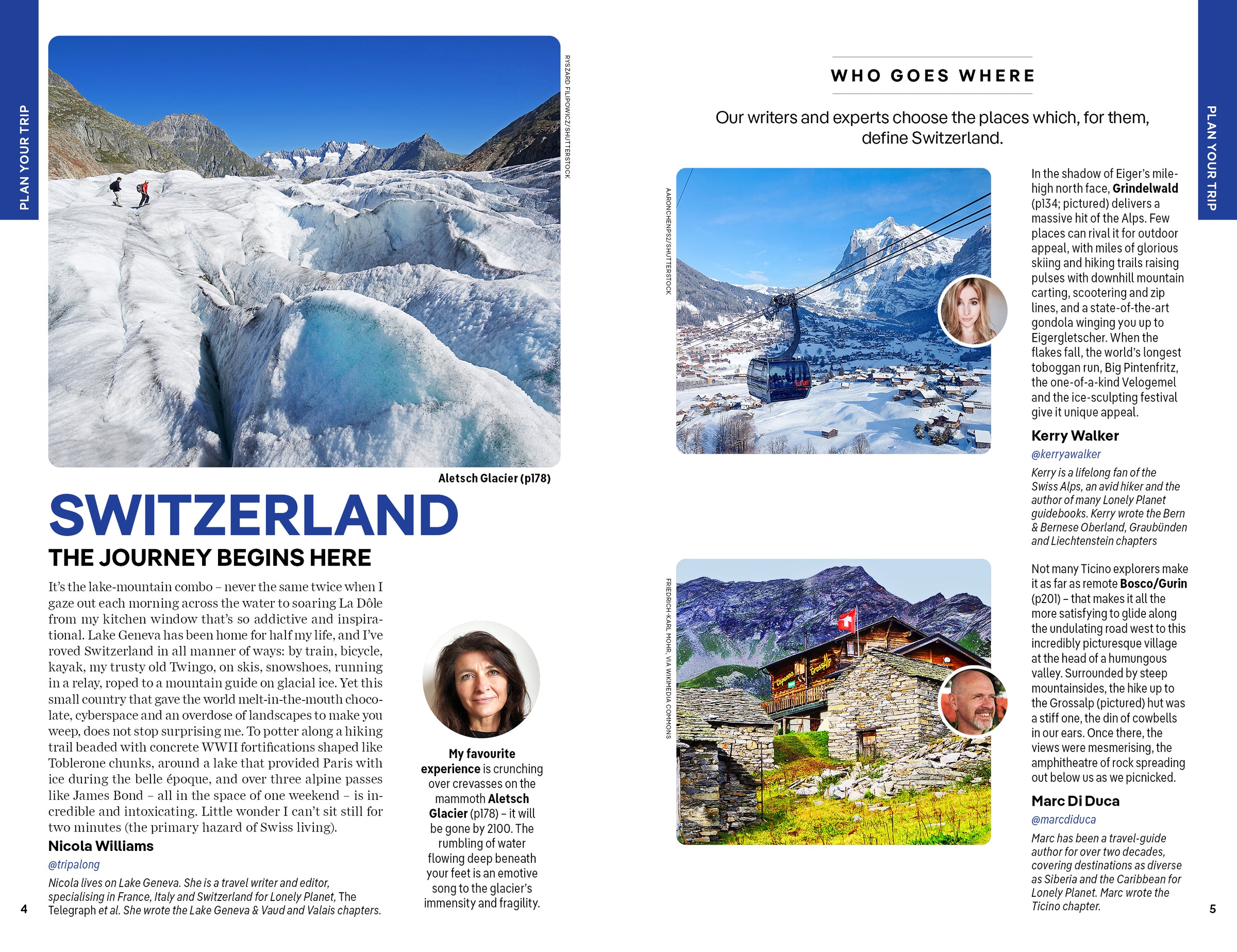 Switzerland – Lonely Planet (English) – book preview
