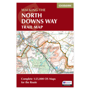 Forside av North Downs Way Map Booklet
