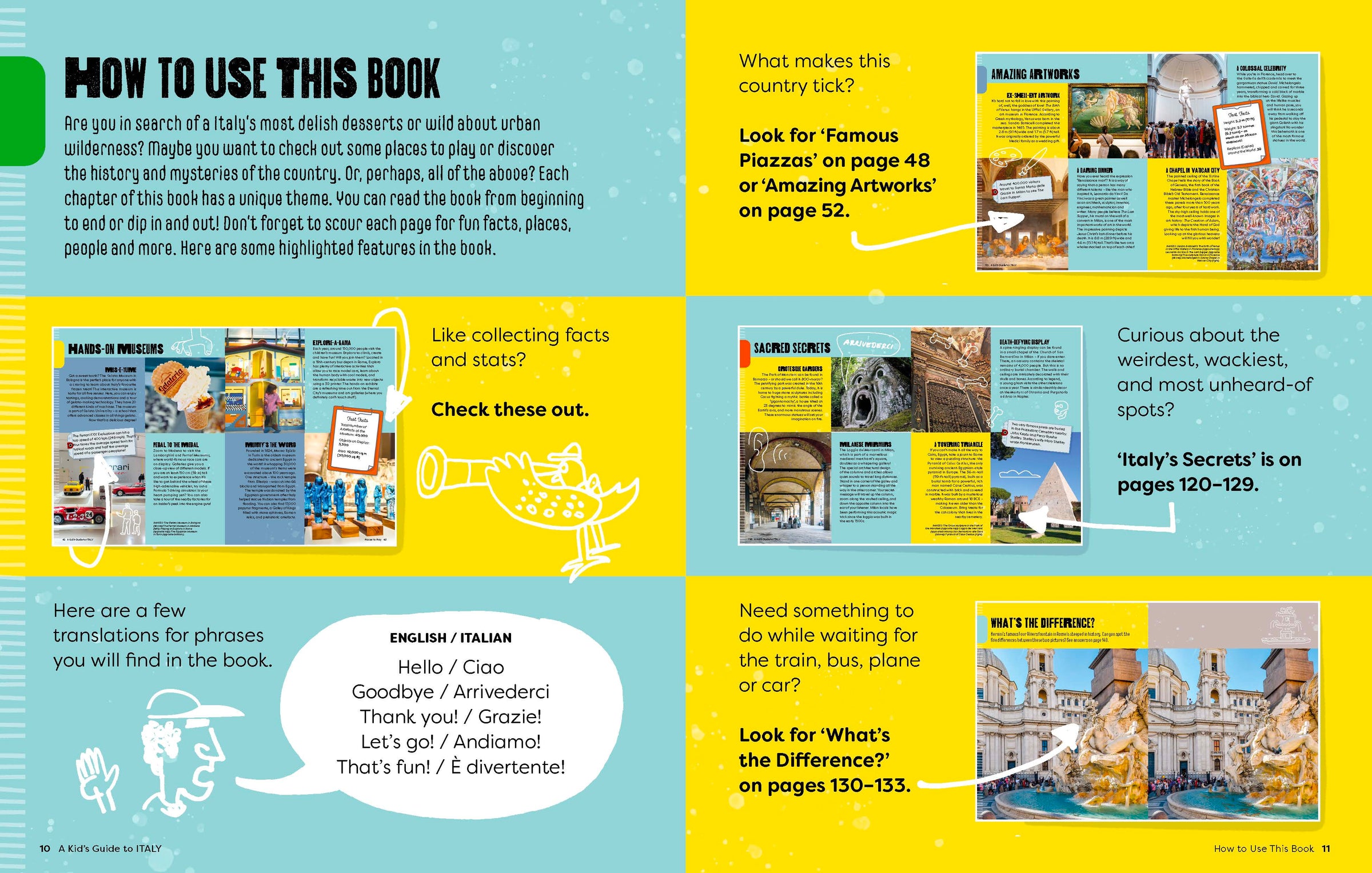 A Kid's Guide to Italy – Lonely Planet Kids (engelsk) – bla i boken