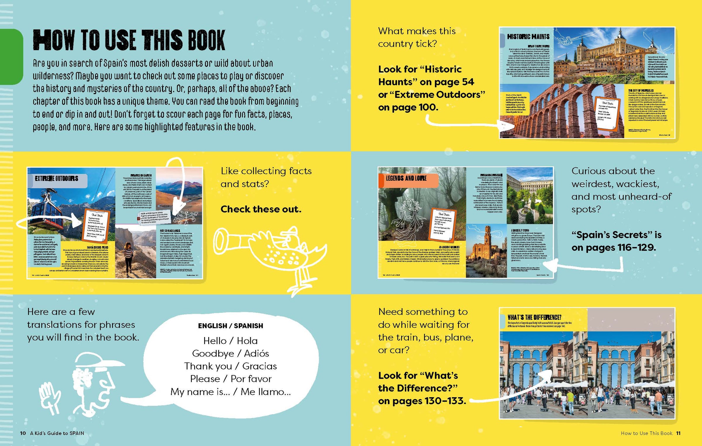 A Kid's Guide to Spain – Lonely Planet Kids (engelsk) – bla i boken