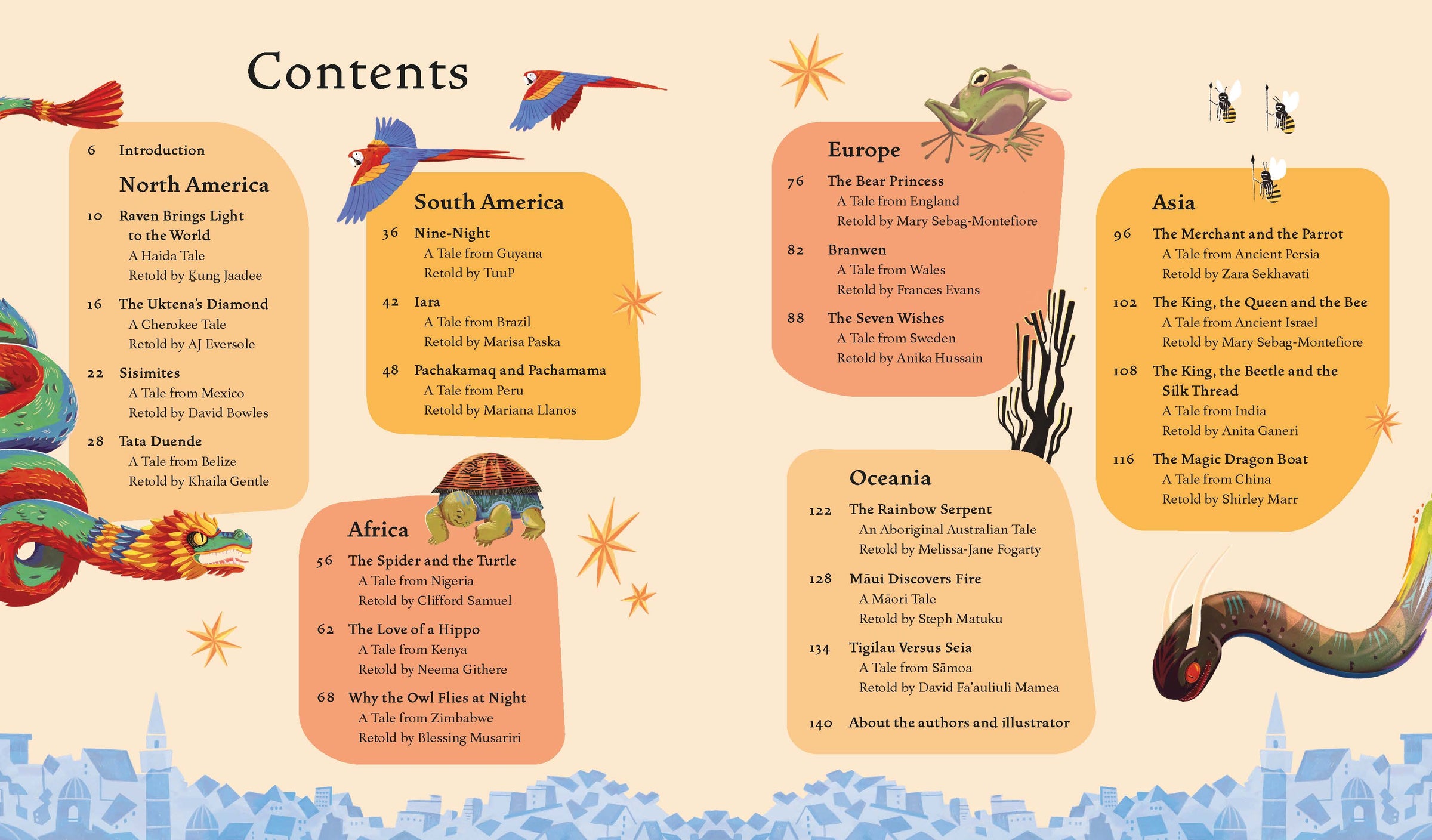 A Treasury of Traditional Tales – Lonely Planet Kids (engelsk) – bla i boken
