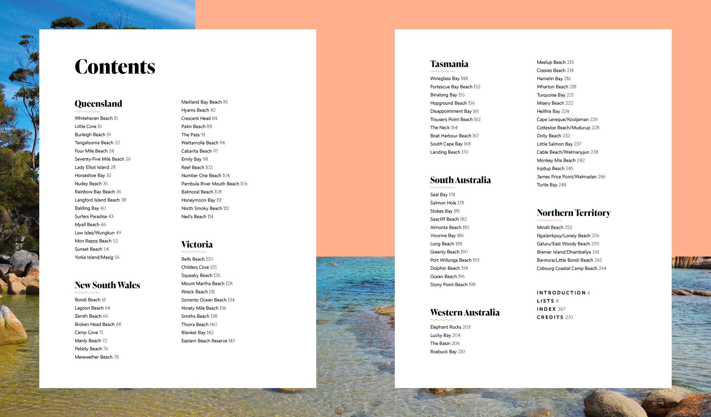 Best Beaches Australia – Lonely Planet (engelsk) – bla i boken