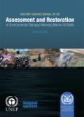 Omslag til IMO/UNEP Guidance Manual on Environmental Damage after Marine Oil Spills (2009) – IMO E580E