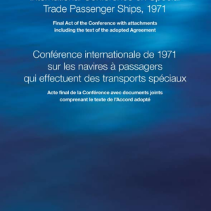 Omslag til Special Trade Passenger Ships Conference, 1972 – IMO E727B
