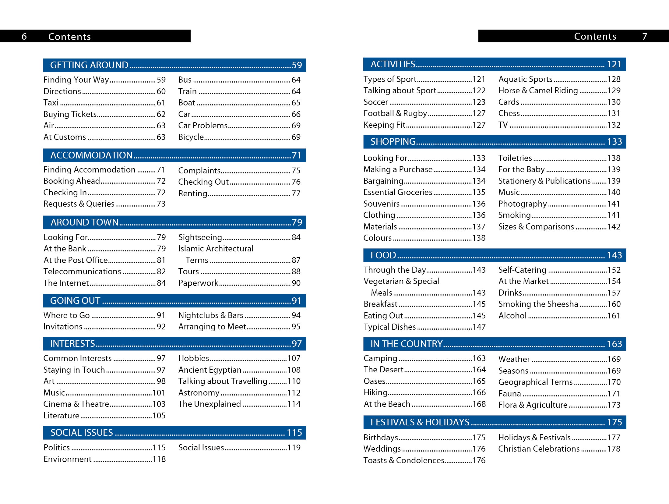 Egyptian Arabic Phrasebook & Dictionary – Lonely Planet (English) – book preview