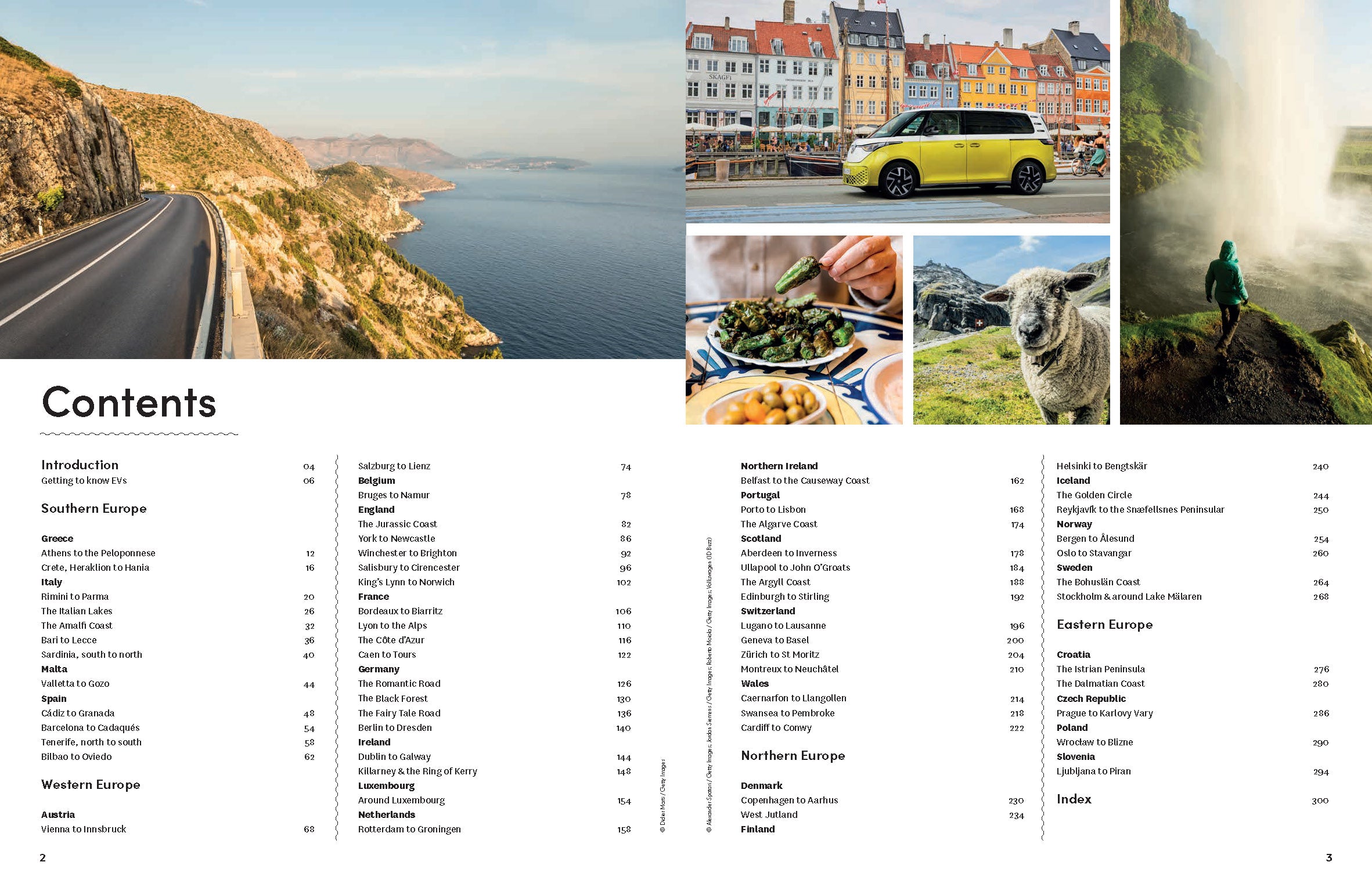 Electric Vehicle Road Trips – Europe – Lonely Planet (engelsk) – bla i boken