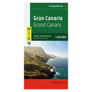 Gran Canaria – vei- og fritidskart 1:50 000 – Freytag & Berndt – forside