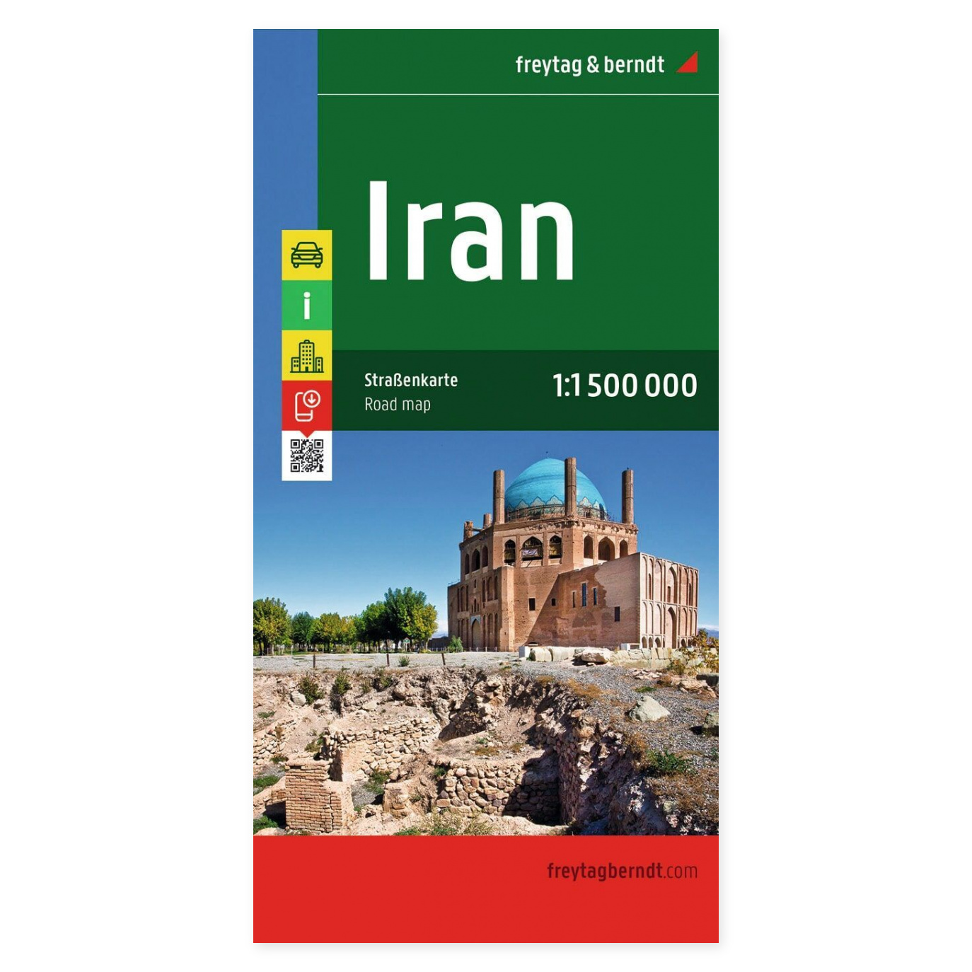 Iran – veikart 1:1 500 000 – Freytag & Berndt – forside
