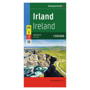 Forsiden av Irland veikart fra freytag & berndt