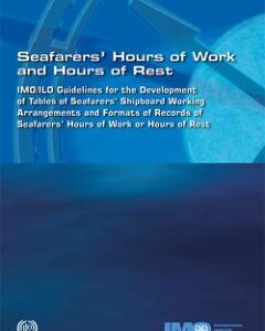 Omslag til IMO/ILO Guidelines on Seafarers' Hours, 1999 Edition – IMO K973E