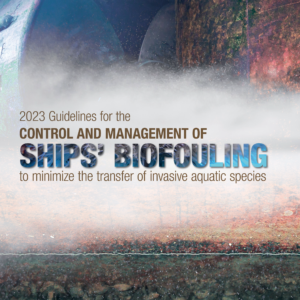 Omslag til Control & Management of Ships' Biofouling, 2024 Edition – IMO KA662E