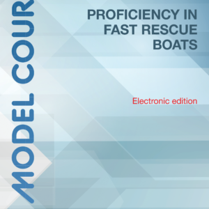Omslag til IMO Model Course 1.24 – Proficiency in Fast Rescue Boats (2023) – IMO KTA124E