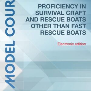 Omslag til IMO Model Course 1.23 – Proficiency in Survival Craft and Rescue Boats Other Than Fast Rescue Boats (2023) – IMO KTB123E