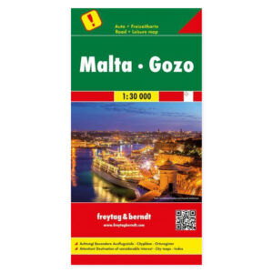 Malta og Gozo – veikart 1:30 000 – Freytag & Berndt – forside