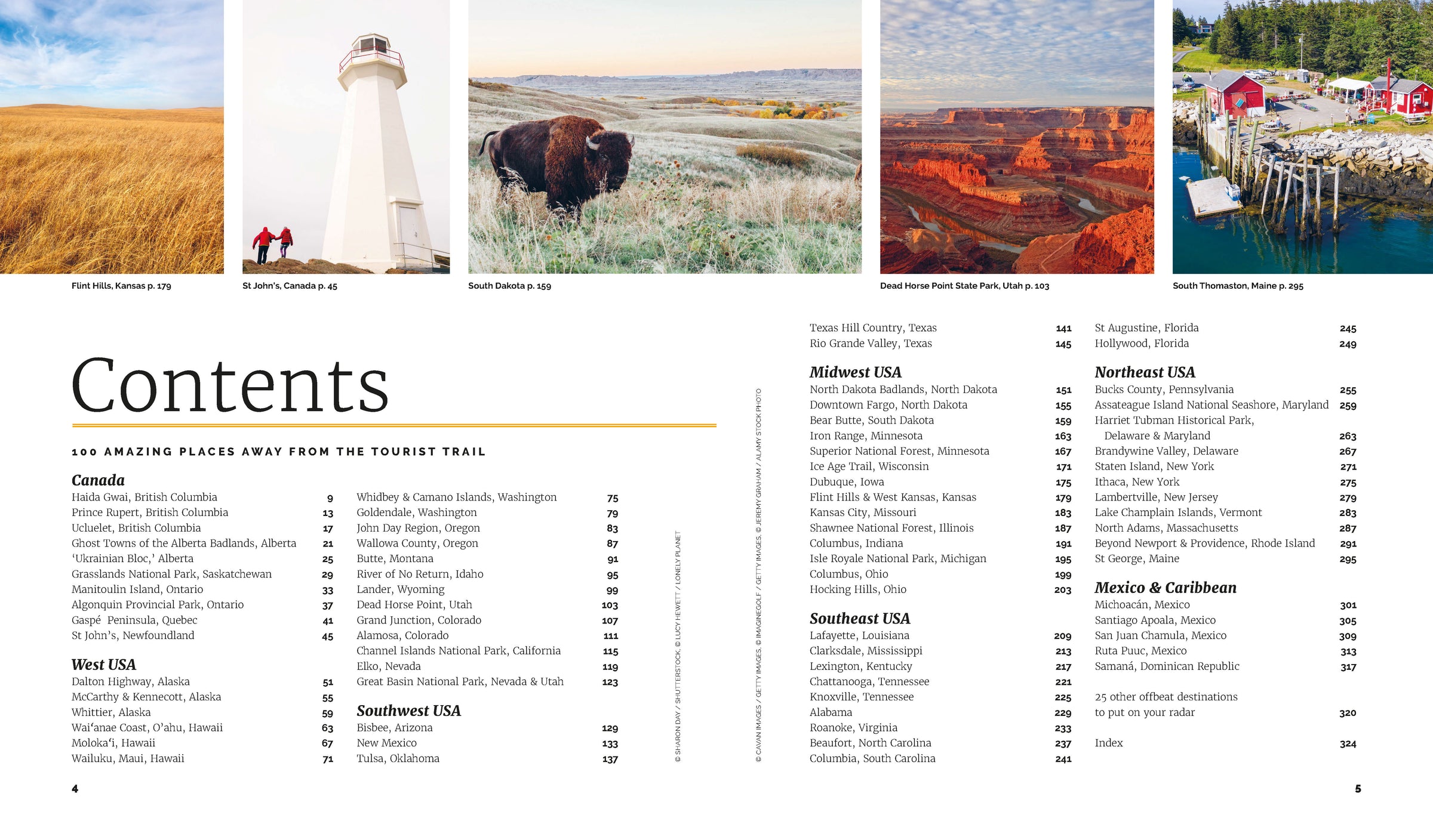 Offbeat North America – Lonely Planet (engelsk) – bla i boken