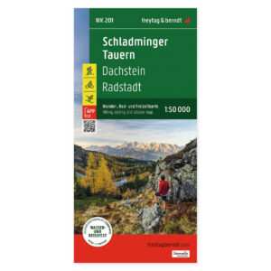 Schladminger Tauern – turkart 1:50 000 (vannfast) – forside