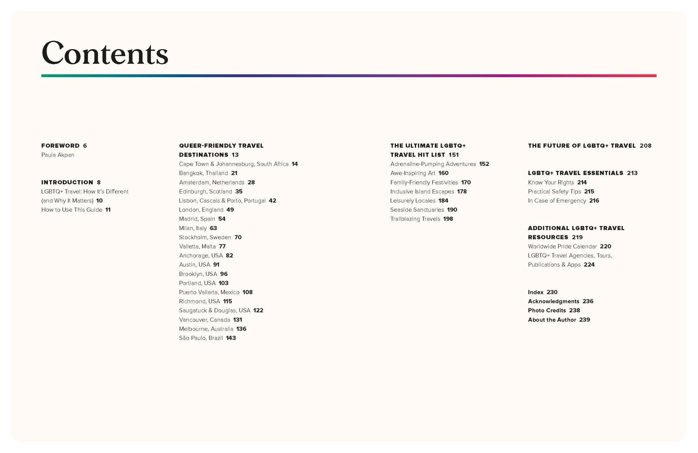 The LGBTQ+ Travel Guide – Lonely Planet (engelsk) – bla i boken