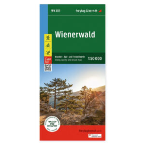 Wienerwald – turkart 1:50 000 (vannfast) – forside