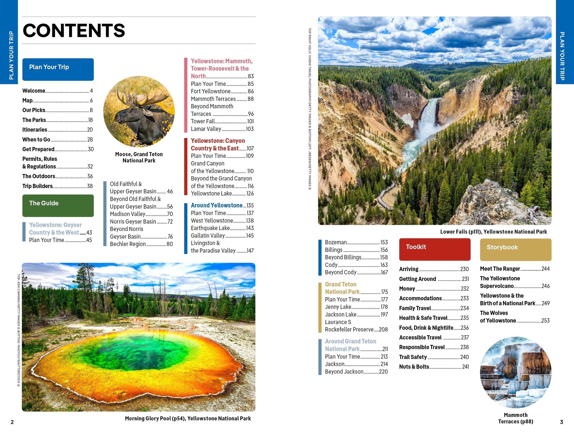 Yellowstone & Grand Teton National Parks – Lonely Planet (English) – book preview