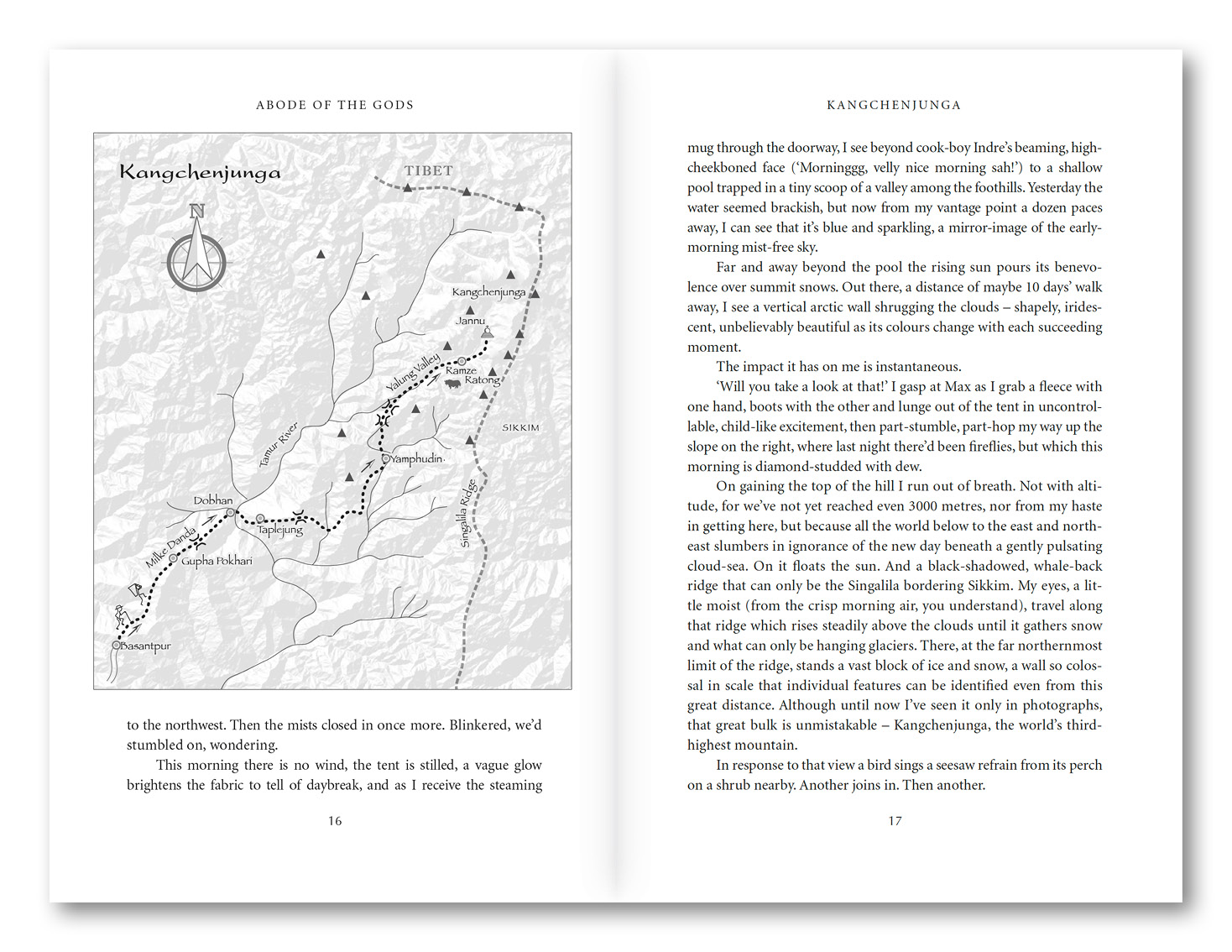 Abode of the Gods – bla i boken
