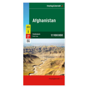 Veikart over Afghanistan fra freytag & berndt