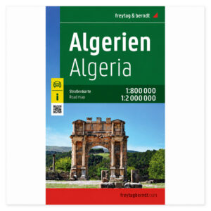Forsiden av Algerie veikart fra freytag & berndt