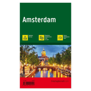 Veikart over Amsterdam fra freytag & berndt