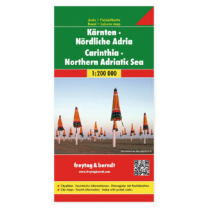 Kärnten og nordlige Adriaterhavet – veikart (flerspråklig) – forside