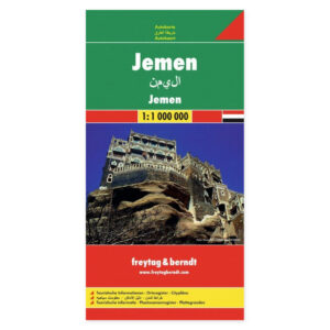 Jemen – veikart (flerspråklig) – forside