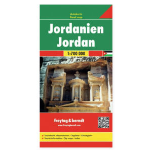 Jordan – veikart (flerspråklig) – forside
