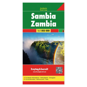 Zambia – veikart (flerspråklig) – forside