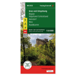 Graz og omegn – turkart 1:50 000 (vannfast) – forside