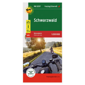 Schwarzwald – motorsykkelkart 1:200 000 (vannfast) – forside