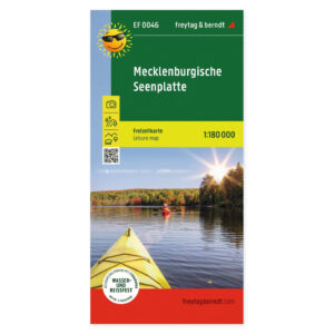 Mecklenburgische Seenplatte – fritidskart 1:180 000 (vannfast) – forside