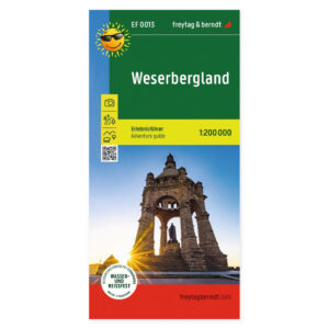 Weserbergland – fritidskart 1:200 000 (vannfast) – forside