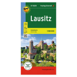 Lausitz – fritidskart 1:180 000 (vannfast) – forside