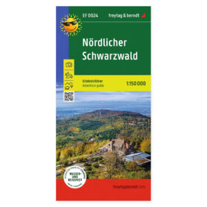 Nordlige Schwarzwald – fritidskart 1:150 000 (vannfast) – forside